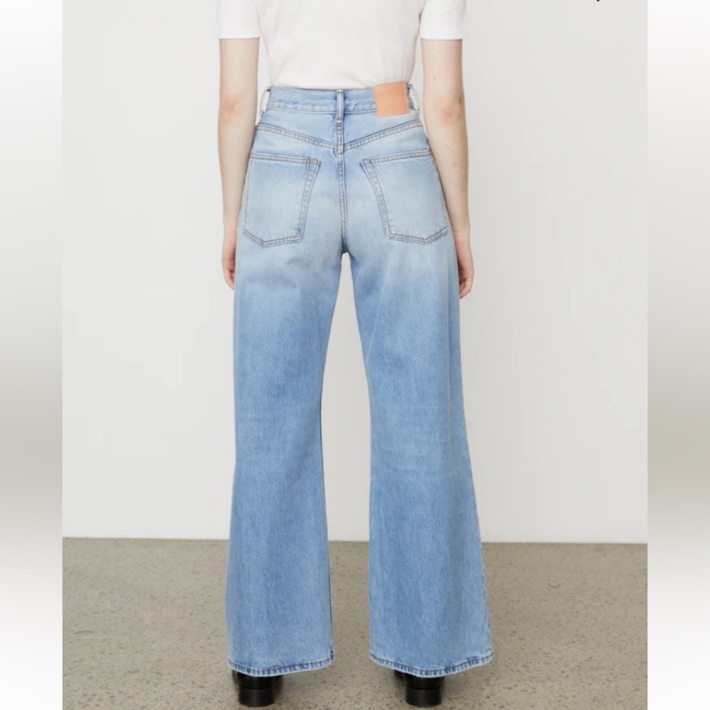 Acne Studio light wash wide leg relaxed fit baggy  HTF